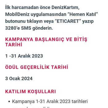 Denizbank Bonus Puanımı Yüklemedi