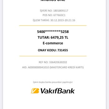 Migros Kredi Kartından Şüpheli İşlemleri