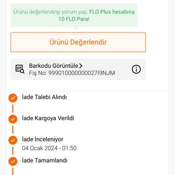FLO Ayakkabı FLO Online Alışveriş Pişmanlığı