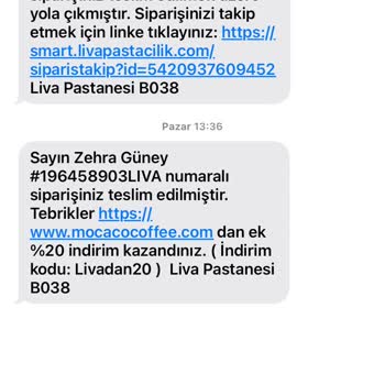 Liva Pastanesi (livapastacilik.com) Balkabaklı Pastadan Zehirlendik