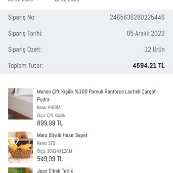 Madame Coco Ürün Tesliminde Gecikme