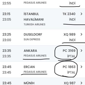 Pegasus Uçuşları İptal Ediyor Sebepsiz Yere