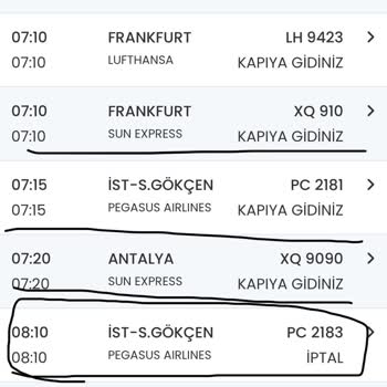 Pegasus Uçuşları İptal Ediyor Sebepsiz Yere