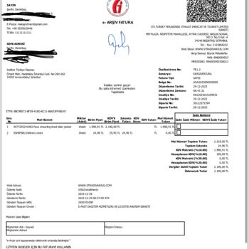 Stradivarius Ceketin Sökülmesi Ve İnceleme İçin İade Kodu Oluşturmama