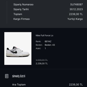 Sneaks Up Para İadesi Yapılmıyor