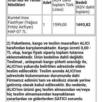 Hepsiburada Ürünü Zam Geldi Diye Hasarlı Diyerek Teslim Etmedi