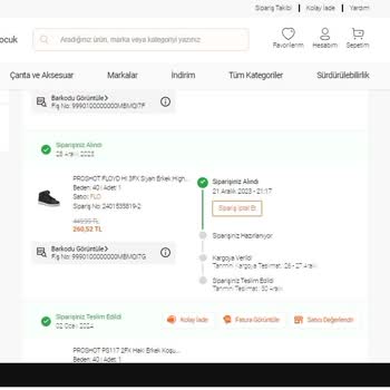 FLO Ayakkabı FLO Satışını Yaptığı Ayakkabıyı Göndermiyor