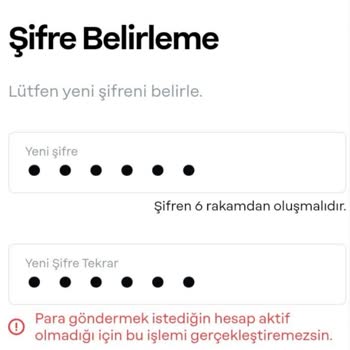 Papara Şifre Yenileme Sorunu