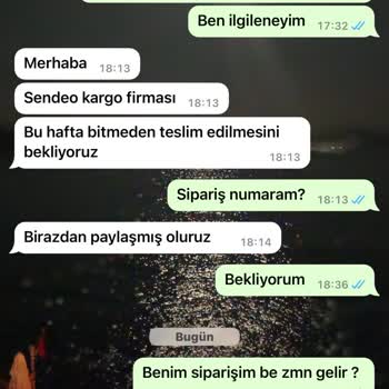 AydArt Firmaya Ulaşamıyorum Ürünüm Gelmedi
