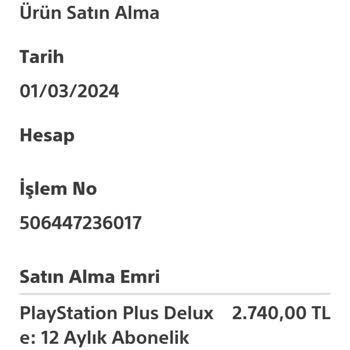 PlayStation Plus Deluxe Abonelik İtirazı