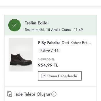 Boyner Kalitesiz Bot İle Hayal Kırıklığı