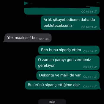 Seyyis Store Hem Ürünü Al Hem Değiştirme Hem De Parayı İade Etme😆