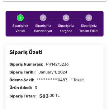 Gratis Sipariş Hala Beklemede