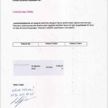 Pronet Üyelik İptal Sorunu