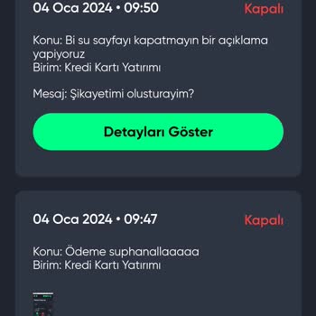Baywin Ödeme Vermedi. Parama Kondu