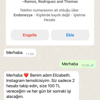 WhatsApp Instagram Paylaşımı Her Beğeni 100 TL