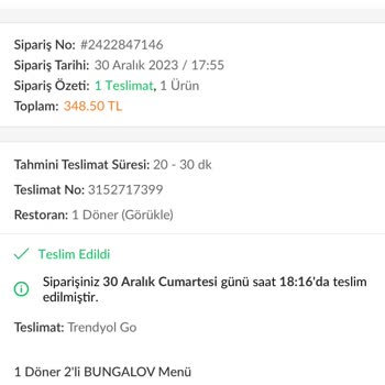 Trendyol Yemek Siz Yemediğiniz Yemeğin Restoranda Parasını Ödüyor Musunuz?