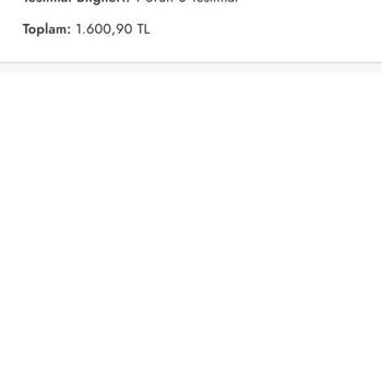 Boyner Mağazası Siparişim Hakkında İşlem Yapmıyor.