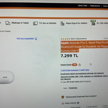 Teknosa Online Zammı Sepetimdeki Ürünü Etkiledi