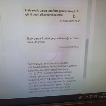 Koçtaş'tan Alınan Arızalı Ürün Mağduriyeti