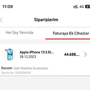 Vodafone Online Cihaz Kampanyası Şikayetçiyim