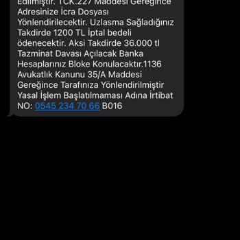 HINTELHB (SMS) Sanal Ortamda Gerçek Dışı Davalar Ve Sahte Talepler