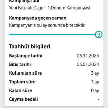Vodafone Telekomünikasyon Hizmetinde Yaşanan Mağduriyet