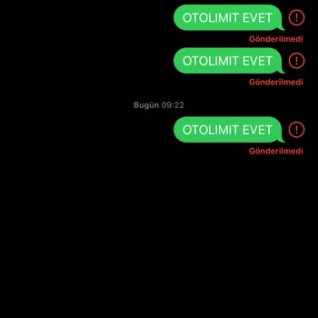 Ziraat Bankası 4747 Mesaj Gönderememe
