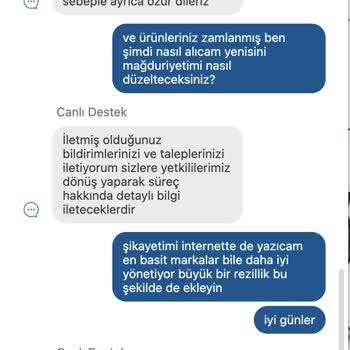 Bosch Ürün Gönderilmiyor, Haber Verilmiyor