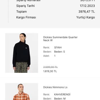 Sneaks Up İadelerim Hakkında Hiçbir Bilgi Vermiyor