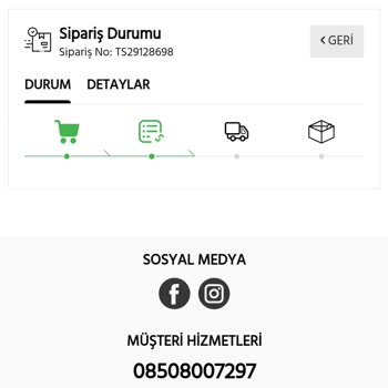 Rays Giyim Ürünümün Teslimatı Gecikti Ve İletişime Geçilemiyor