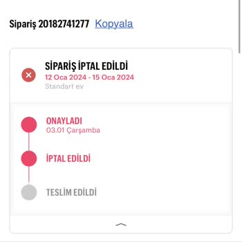 Pull And Bear Kafasına Göre İptal