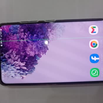 Samsung Telefon Samsun S20+ Ekranda Yeşil Çizgi