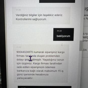 Lefties Teslimat Ve İade Süreci Mağduriyetim