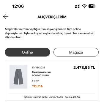 Lefties Teslimat Ve İade Süreci Mağduriyetim