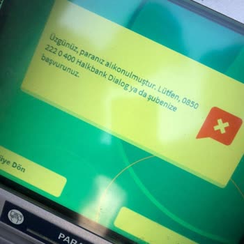 Halkbank Paranıza Alıkonulmuştur Hatası