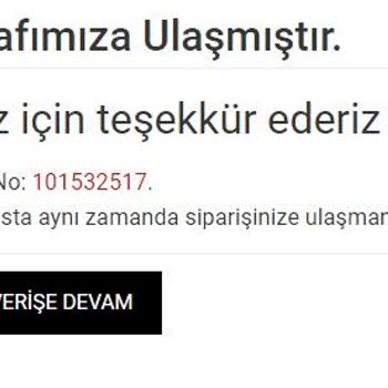 Saat & Saat Sipariş Numaramla Dönüş Alamıyorum