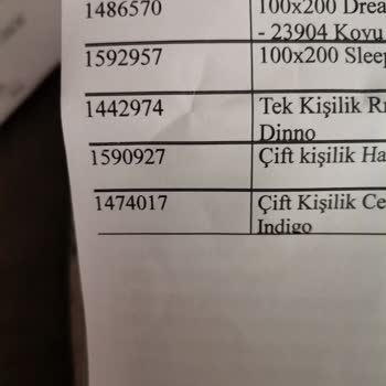 Yataş Bedding Ürün Hizmeti