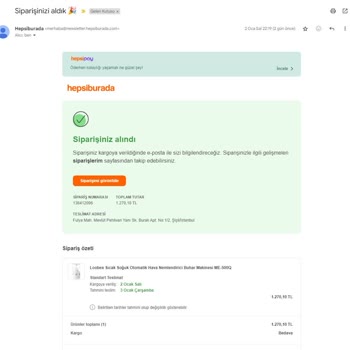 Hepsiburada Vaat Edilen Sürede Teslim Edilmeyen Ve Yanlış Gelen Ürün