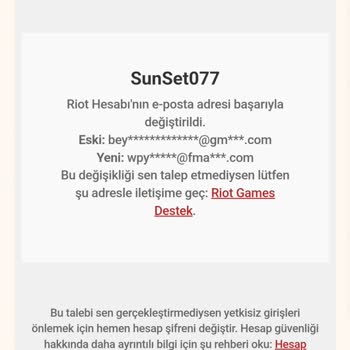 Riot Games Acil Yardım: Riot Hesabım Çalındı!