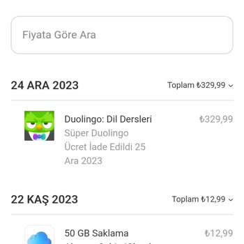 Duolingo İadem Hesabıma Yatmadı