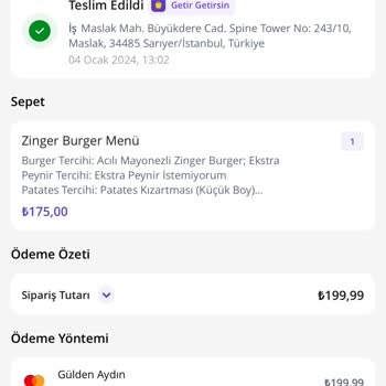 KFC Ayazağa Sipariş Umursamazlığı