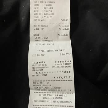 Financell (Turkcell Finansman) Mükerrer Ödememim Geri İade Edilmemesi