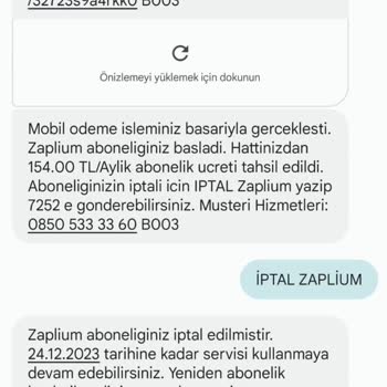 Zaplium Abonelik Ve Haksız Kazanç