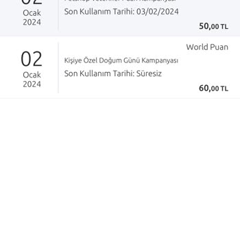 Yapı Kredi Bankası World Mobil'den Kazanılan World Para Puanları Yüklemiyor!