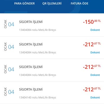 Metlife Emeklilik Ve Hayat Onaysız Ödeme Alma Sorunu