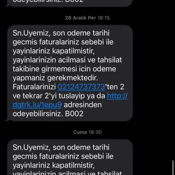 Türk Telekom Ve Digiturk Fatura Sorunu