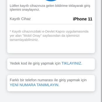 E-Devlet (Turkiye.gov.tr) İki Aşamalı Doğrulama Sorunu