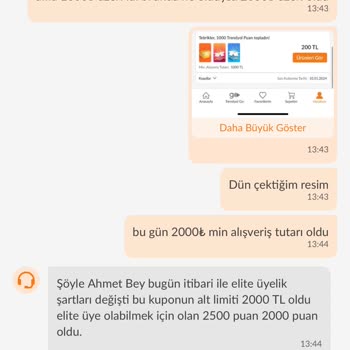 Trendyol Puan Kupon Sorunları