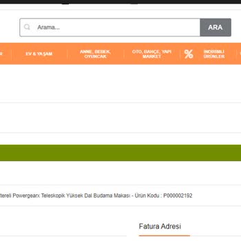 Fiskars Ürün Göndermeyen Site Sorunsalı